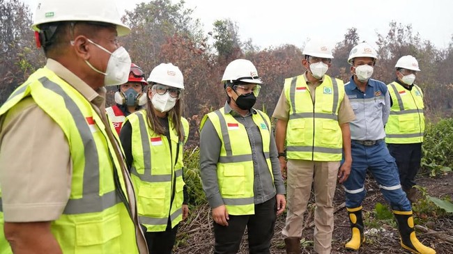 Grup MIND ID Kerahkan Personel dan Peralatan untuk Perkuat Penanganan Karhutla